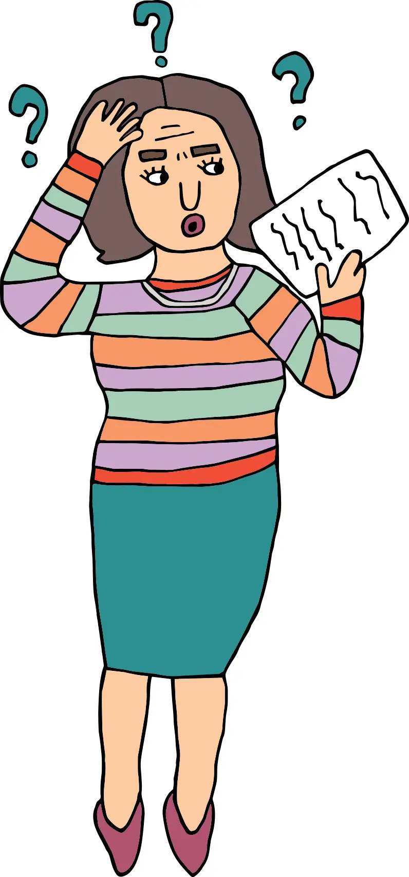 En person med hånden opp