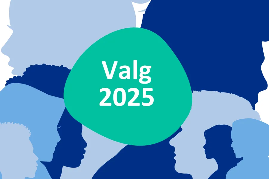 En grønn globus med hvit tekst