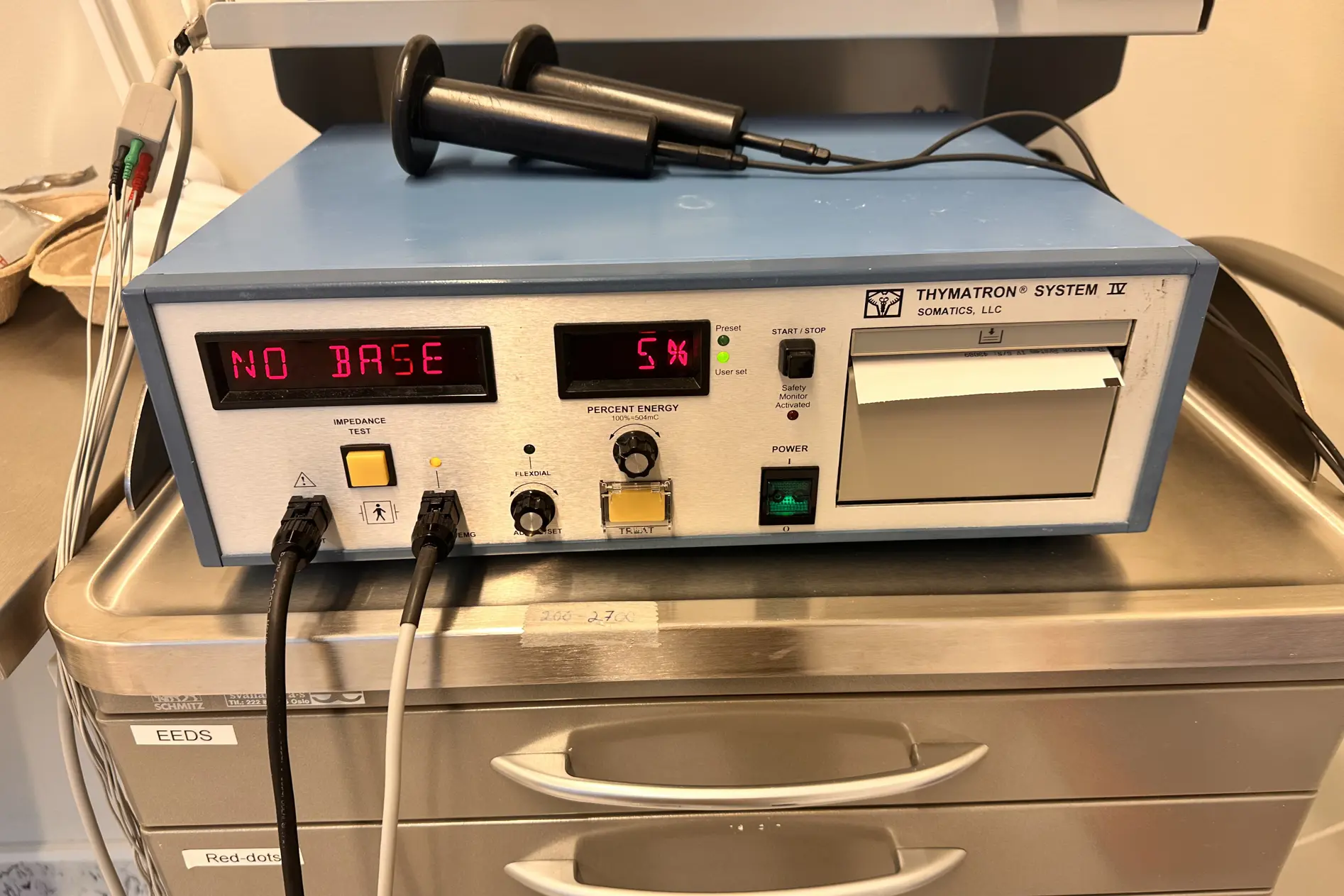 En maskin med skjerm