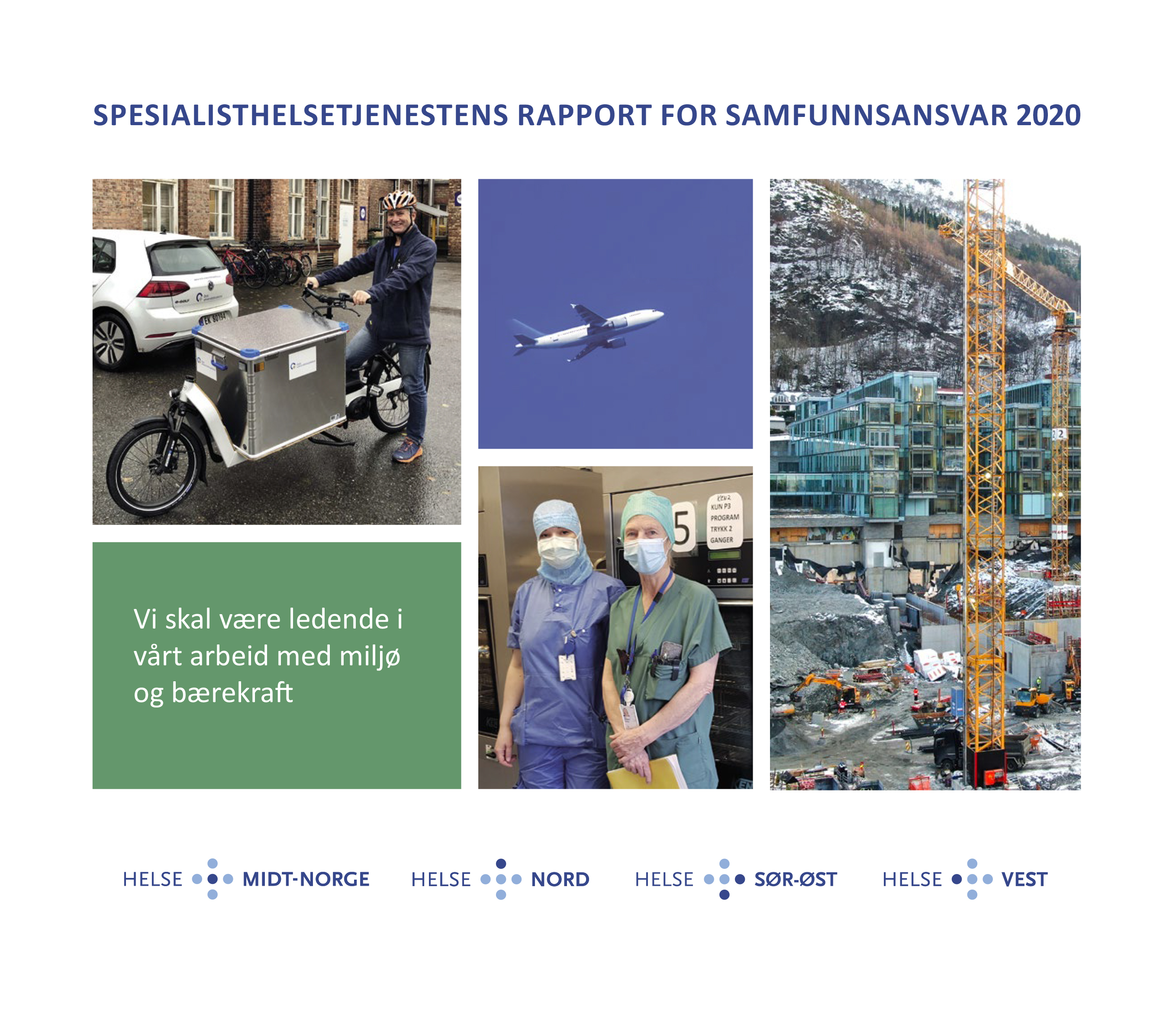 Bilde av forside av rapport for samfunnsansvar.